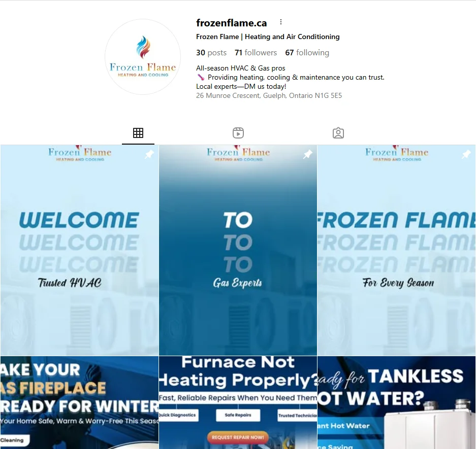 Frozen Flame
