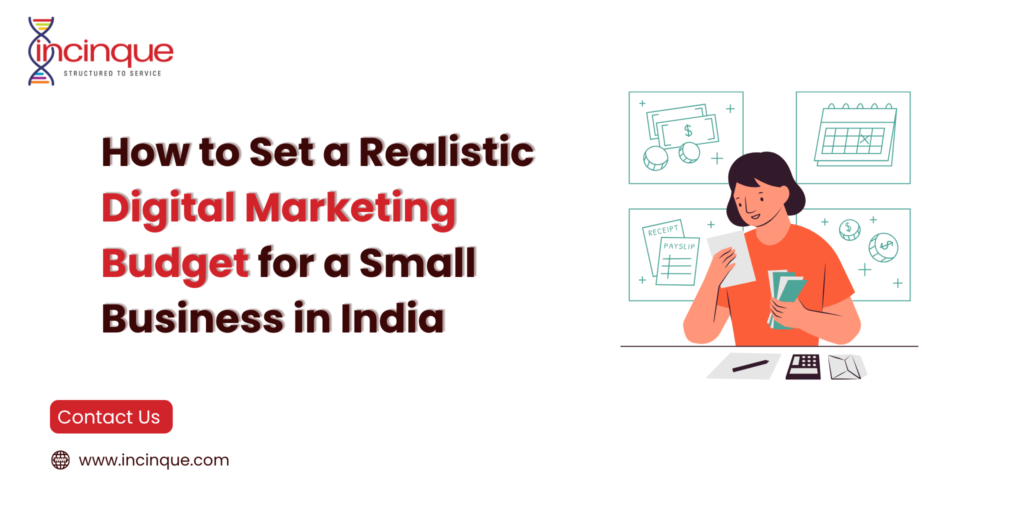 digital marketing budget small business India